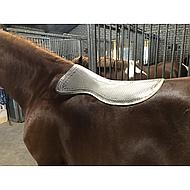 BR Soft Gel Saddle Pad Hexagonal with Wither Recess • TackNRider