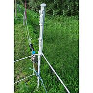 Piquet plastique1.05 m, lot de 30 pour clôture électrique - Coffia