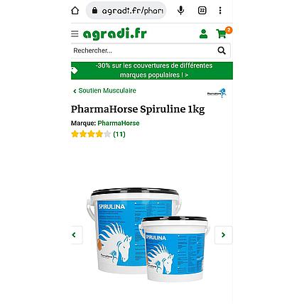 PharmaHorse Spirulina