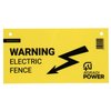 Agradi Warning Sign Electric Fencing