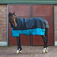 Horseware Amigo Blankets Mio Lite Turnout Sheet 51 Black/Turquois 