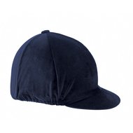 Shires Velveteen Hat Cover Blue 