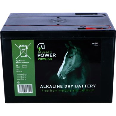 Agradi Power Afrasterbatterij Alkaline Power90 9V 90Ah