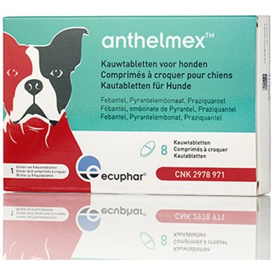 Anthelmex Hond <17,5kg Kauwtabletten
