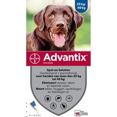 Advantix 400/2000 Spot-On Hond 25-40kg