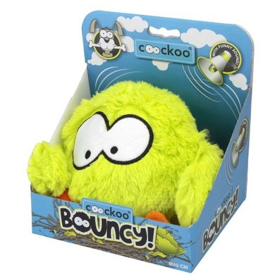 Coockoo Bouncy Jumping Ball Soundchip Incl. Lime 28x19cm
