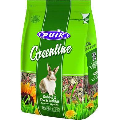 Puik Greenline Konijn/dwergkonijn Sensitive 1,5kg