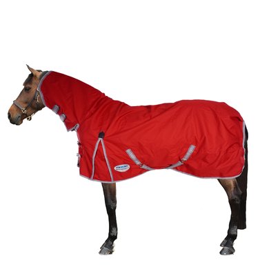 Weatherbeeta Lite Turnout Rug Combo Neck Comfitec Classic Red/Silver/Navy