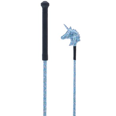 Dublin Fouet Glitter Unicorn Bleu 65cm