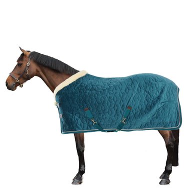 Kentucky Horsewear - Couverture de présentation velvet émeraude 160g