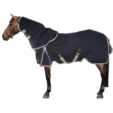 BR Fly Rug with Loose Neck 3D-Mesh Blueberry
