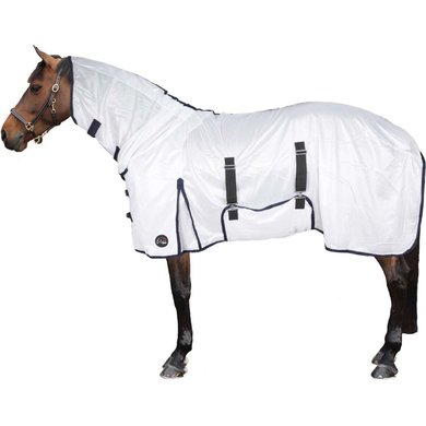 HKM Fly Rug Lyon with Neck Part White