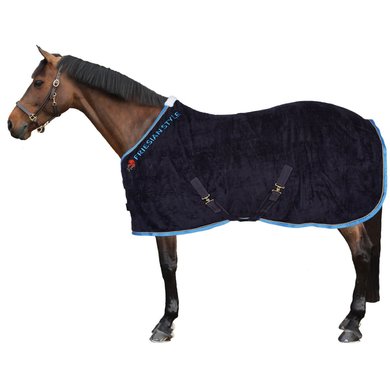 Harry's Horse Couverture Polaire Friesian Style Marin