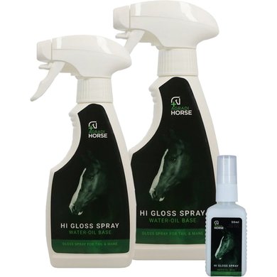 Agradi Horse Hi Gloss Spray + Nebulizer