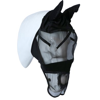 Kerbl Fly Mask with Ears and Nose Black