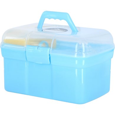 Harrys Horse Grooming Box Complete Light blue