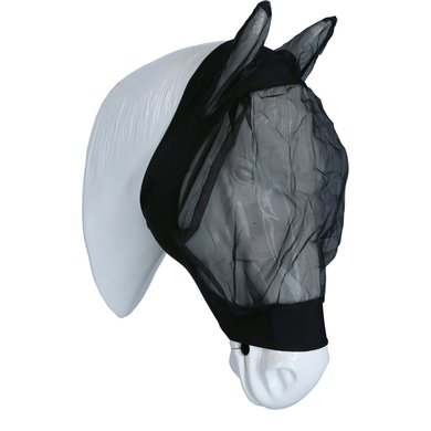 Kerbl Fliegenschutzmaske FinoStrech Schwarz