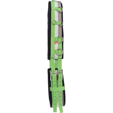 Imperial Riding Lunging Girth Deluxe Nylon Neon-Green