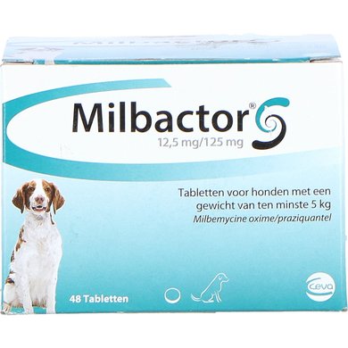 Milbactor Ontwormingstablet Hond >5kg