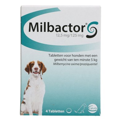Milbactor Ontwormingstablet Hond >5kg