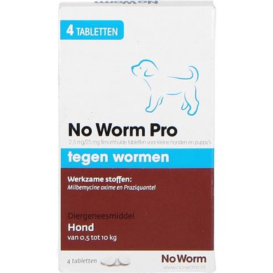 No Worm Pro Hond-S 4 tabl S
