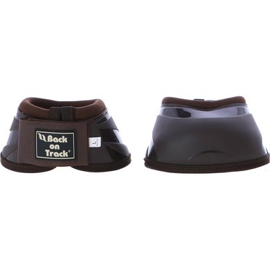 Back on Track Protection Bell Boots Royal Brown