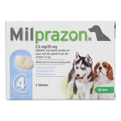 Milprazon Ontwormingsmiddel Hond 2,5mg