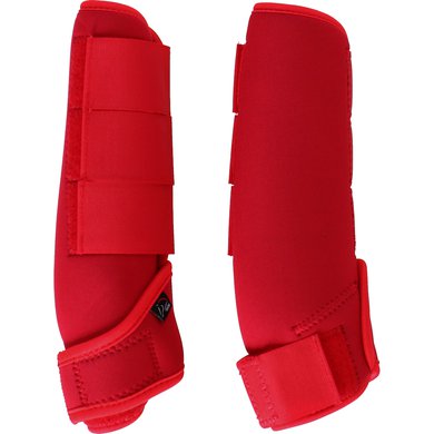 HKM Leg protection Colour Soft Neoprene Red