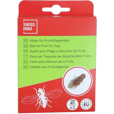 Swissino Fruit Fly Trap Lokstof Los 2-pack