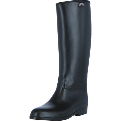 Shires Childs Long Waterproof Synthetic Riding Boots in Black 