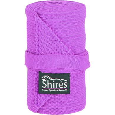 Shires Exercise or Tail Bandage Purple 10cm