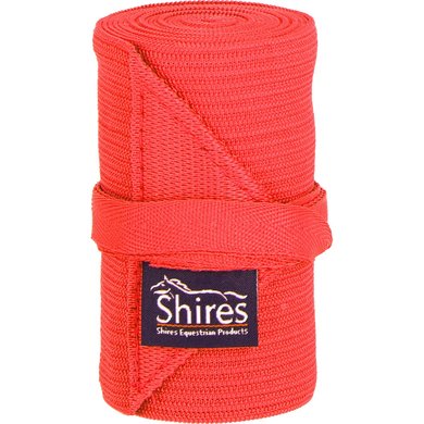 Shires Exercise or Tail Bandage Red 10cm