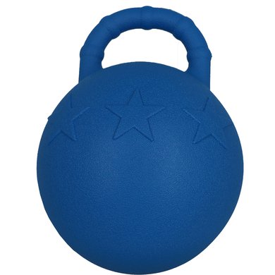 Hippotonic Balle pour Cheval avec Poignée Bleu Roi 25cm