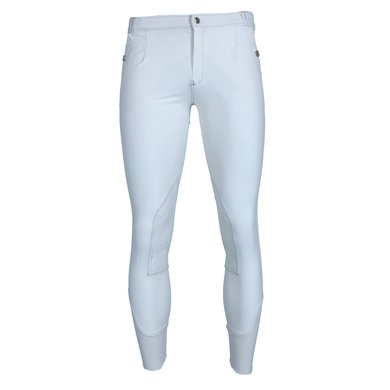 EQUITHÈME Pantalon d'Équitation Verona avec Plis blanc/Gris clair