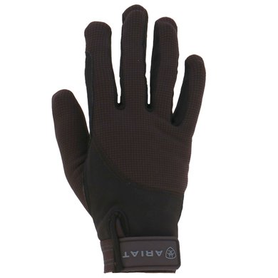 Ariat Riding Gloves Insulated Tek Grip Brown 6,5