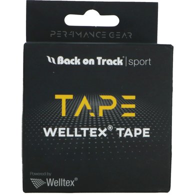Back on Track P4G Welltex Tape Zwart 5m