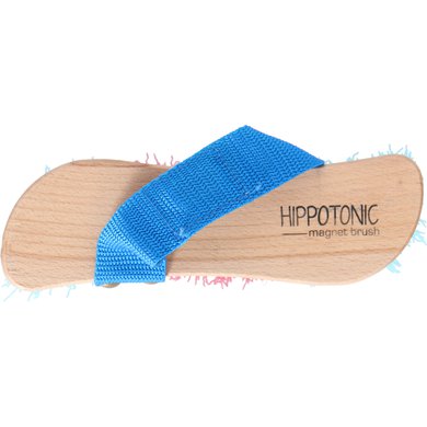 Hippo-Tonic Harde borstel Magnet Brush Tweekleurs Roze/Blauw