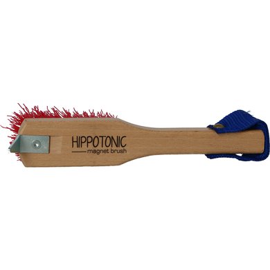 Hippo-Tonic Hoof Pick Magnet Brush Red