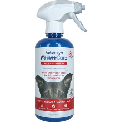 Vetericyn Foamcare Huisdierenshampoo Medicated 473ml