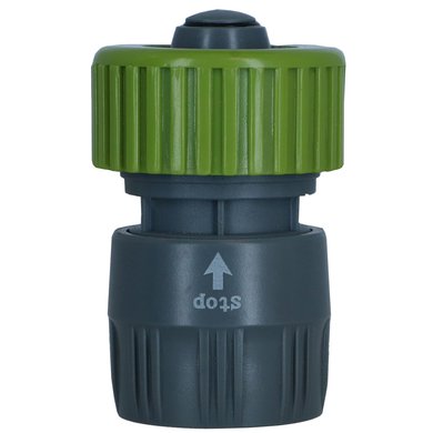 Hydro-Fit Raccordement type blister PVC-U avec arrêt d'eau TOC PincexFéminin Gris/vert 15-19 mm