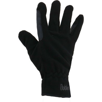 Dublin Riding Gloves Polar Fleece Black