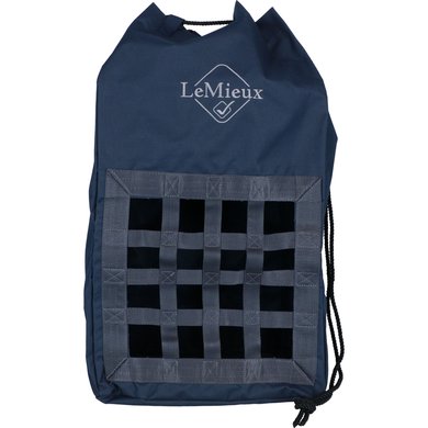 LeMieux Hay Bag Navy/Grey
