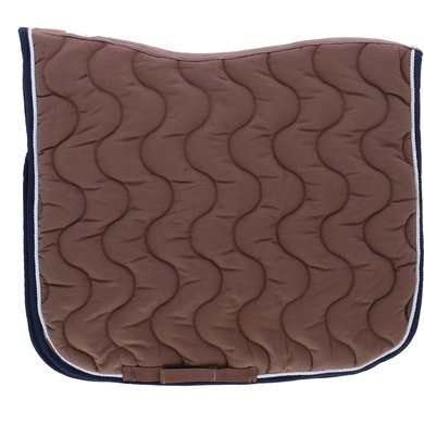EQUITHÈME Tapis de Selle Polyfun Dressage Full Taupe
