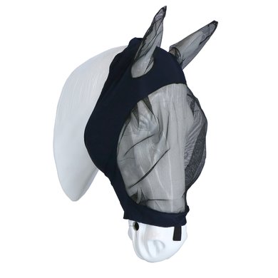 Weatherbeeta Vliegenmasker Stretch Eye Saver met Oren Navy/Zwart