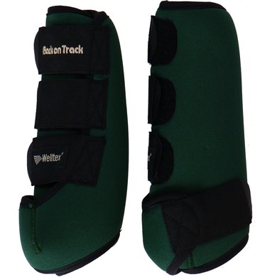 Back on Track Leg protection Opal Front Leg Green