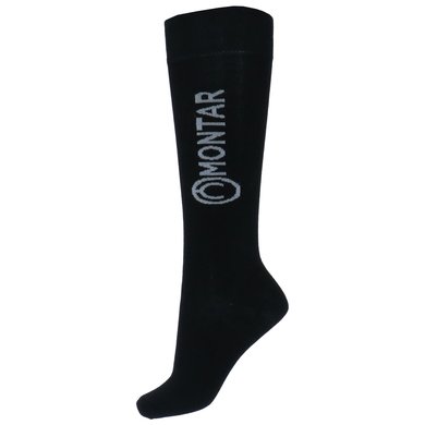 Montar Socks with the Logo Black