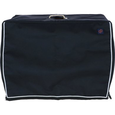 One Equestrian Grooming Box Cover Noir/Argent