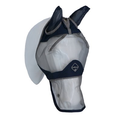 LeMieux Fly Mask Amour Shield Pro with Ears & Nose Navy