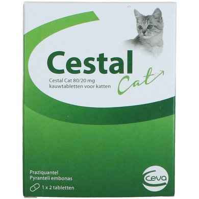 Cestal Deworming Tablet Cat 2 Tablets