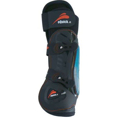 eQuick Tendon Boots eUltra Front Black